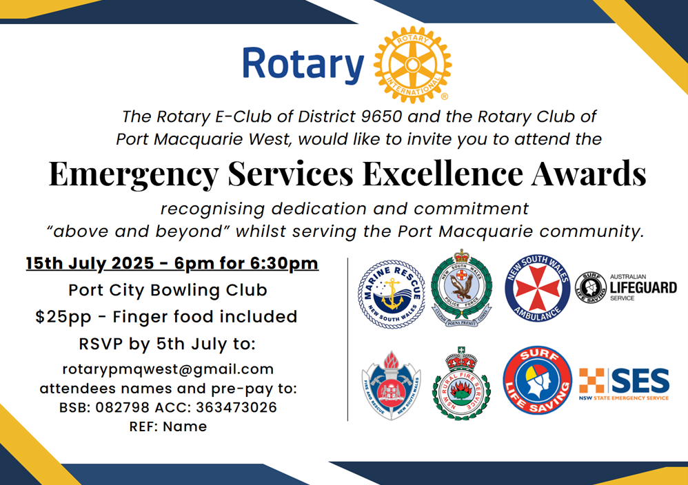 Emergency Services Awards 2025